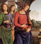 Pietro Perugino The Vision of St Bernard china oil painting artist